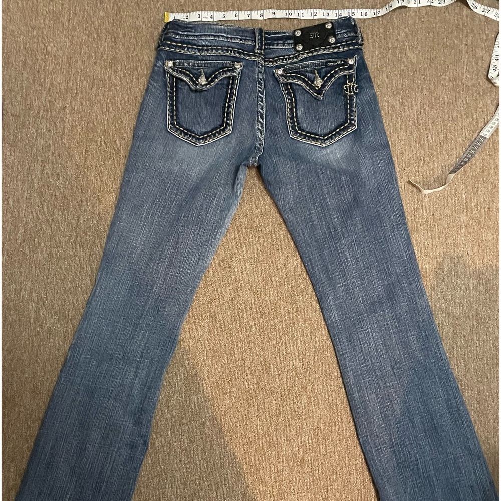 Miss me. Boot cut
